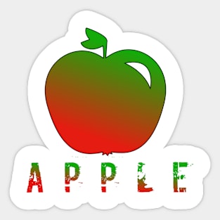 apple design Sticker